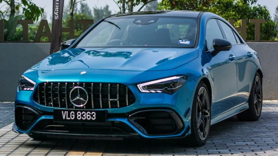 メルセデス-AMG CLA45S 4Matic+は、高性能でよりアグレッシブな外観でマレーシアに存在します