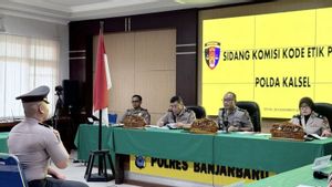    Polda Kalsel Sidang Etik Bripda MS Tersangka Pembunuh Mahasiswi Lambung Mangkurat