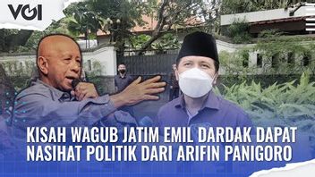 VIDEO: The Story Of The Deputy Governor Of East Java Emil Dardak Gets Political Advice From Arifin Panigoro