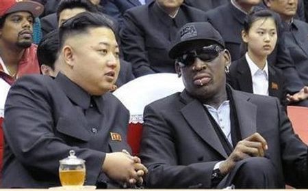 Vodka, Karaoke, dan Wanita Rekatkan Persahabatan Dennis Rodman dan Kim Jong Un