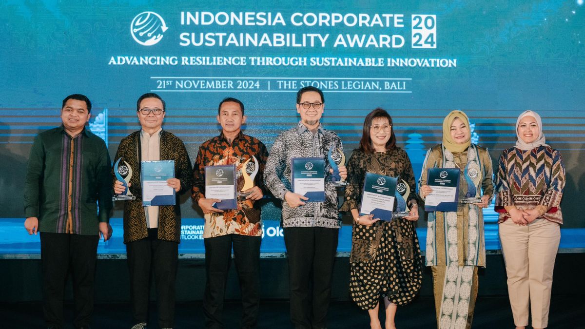 Indonesia Corporate Sustainability Award 2024 Appreciates 55 Winners With Sustainability Initiative