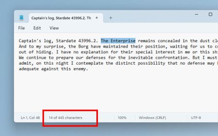 Microsoft Luncurkan Pembaruan Notepad di Windows 11, Bisa Lacak Jumlah Karakter