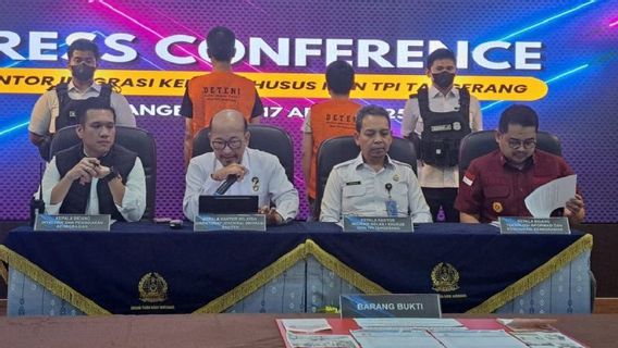 Kerja Tanpa Izin, 2 WN China Diamankan Imigrasi Tangerang