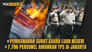 VIDEO VOI Hari Ini: Pemusnahan Surat Suara Luar Negeri dan 7.706 Personel Amankan TPS di Jakarta