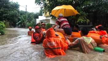 Heavy Rain In Serang City Causes Floods In 15 Locations