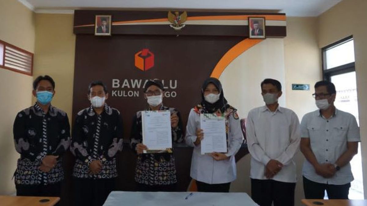 为了2024年诚信选举，Bawaslu Kulon Progo与宗教领袖合作