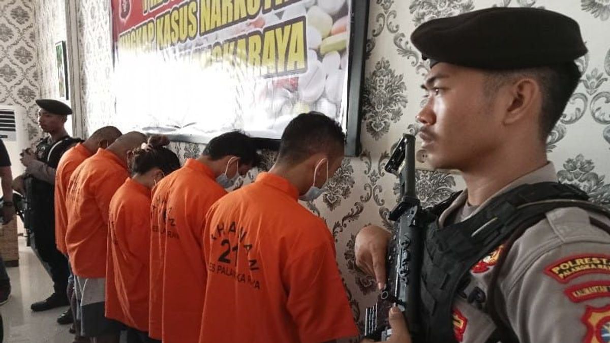 Police Arrest Sabu Dealer Syndicate In Palangka Raya