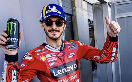 Bagnaia Sudah Ambil Banyak Risiko Sebelum Disalip Bastianini di Lap Terakhir MotoGP Aragon