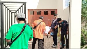 La police poursuit le meurtre de Ciment à Maskarbet Palembang