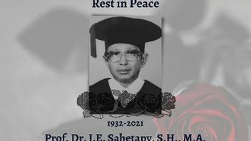 Unair Professor JE Sahetapy Passes Away, Many People Convey Condolences