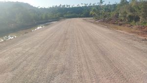 Construction Of Jalan Teluk Buton-Klarik In Natuna Kepri Targeted To Be Completed In December 2024