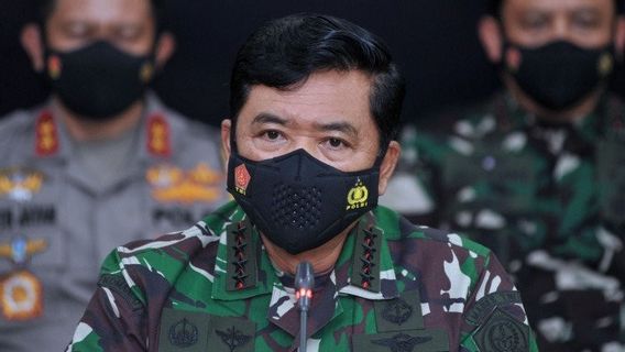 Panglima TNI Hadi Tjahjanto Minta Pemkab Kulon Progo Percepat <i>Tracing</i>: di Wilayah Ini Positif COVID-19 Masih 150-200 Kasus per Hari