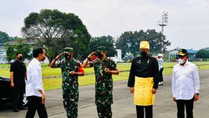 Presiden Joko Widodo Kunjungi Kampung Jeruk di Karo Sumatera Utara