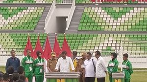 President Jokowi Inaugurates North Sumatra Main Stadium