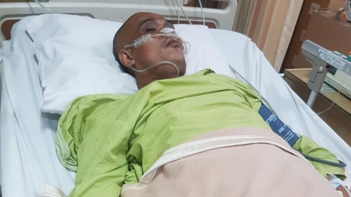 Update On Bang Sapri's Condition, Black Bubbles Appear In Legs At Risk Of Amputation