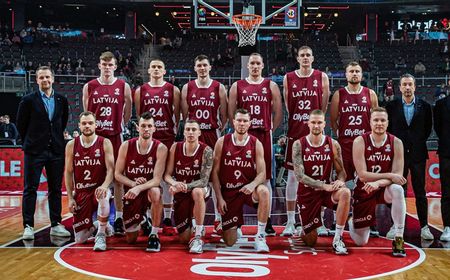 Hajar Brasil 104-84, Latvia Maju ke 8 Besar FIBA World Cup 2023