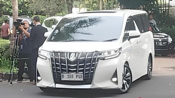 Dans une voiture, Prabowo-Gibran s’est rendu à la détermination de l’élection présidentielle de la KPU