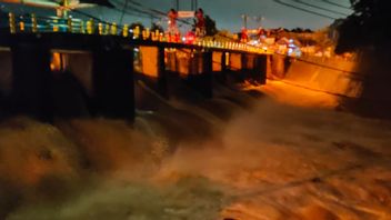チリウンの溢れ出しに注意!カトゥランパ警報3と洪水が月曜日の朝にジャカルタに入る