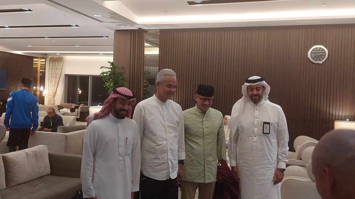 Sandiaga Uno Introduces Ganjar To Officials In Arabia: God Willing, The Next President