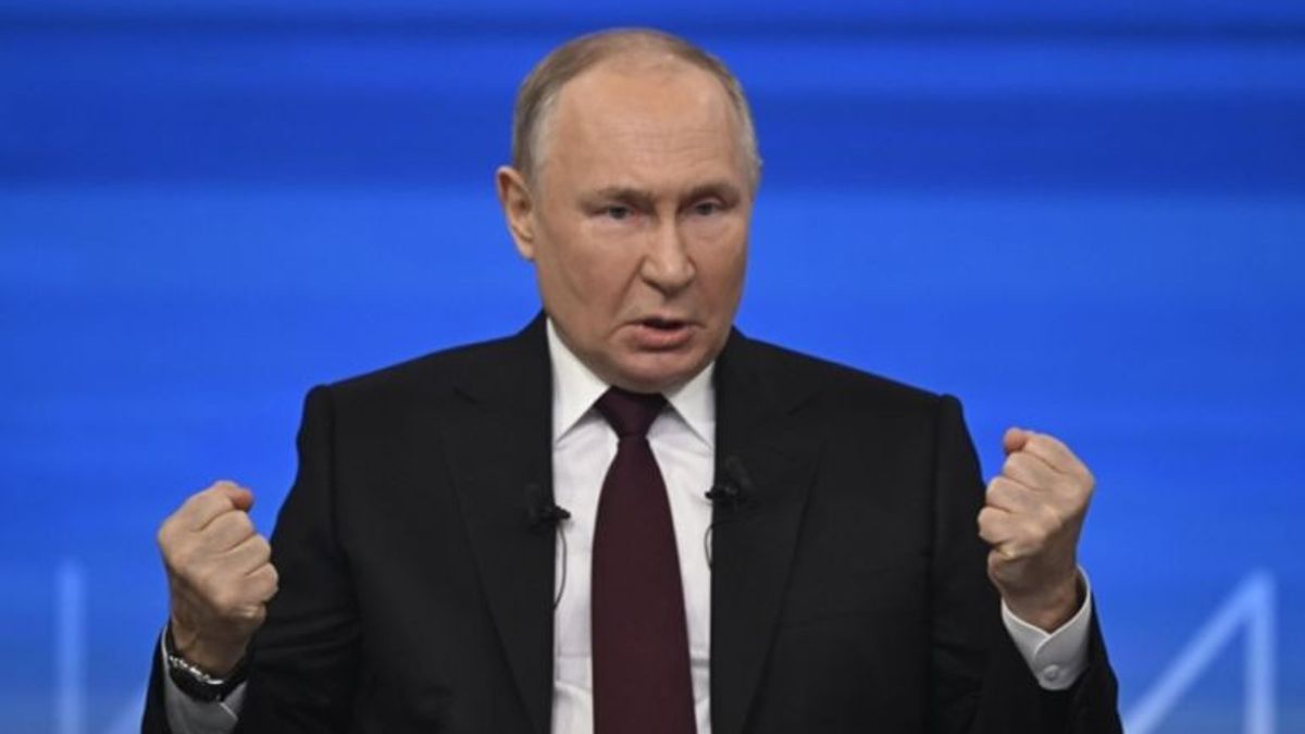 プーチン大統領は、ロシアは決して撤退せず、誰もロシアを分裂させないと主張している。