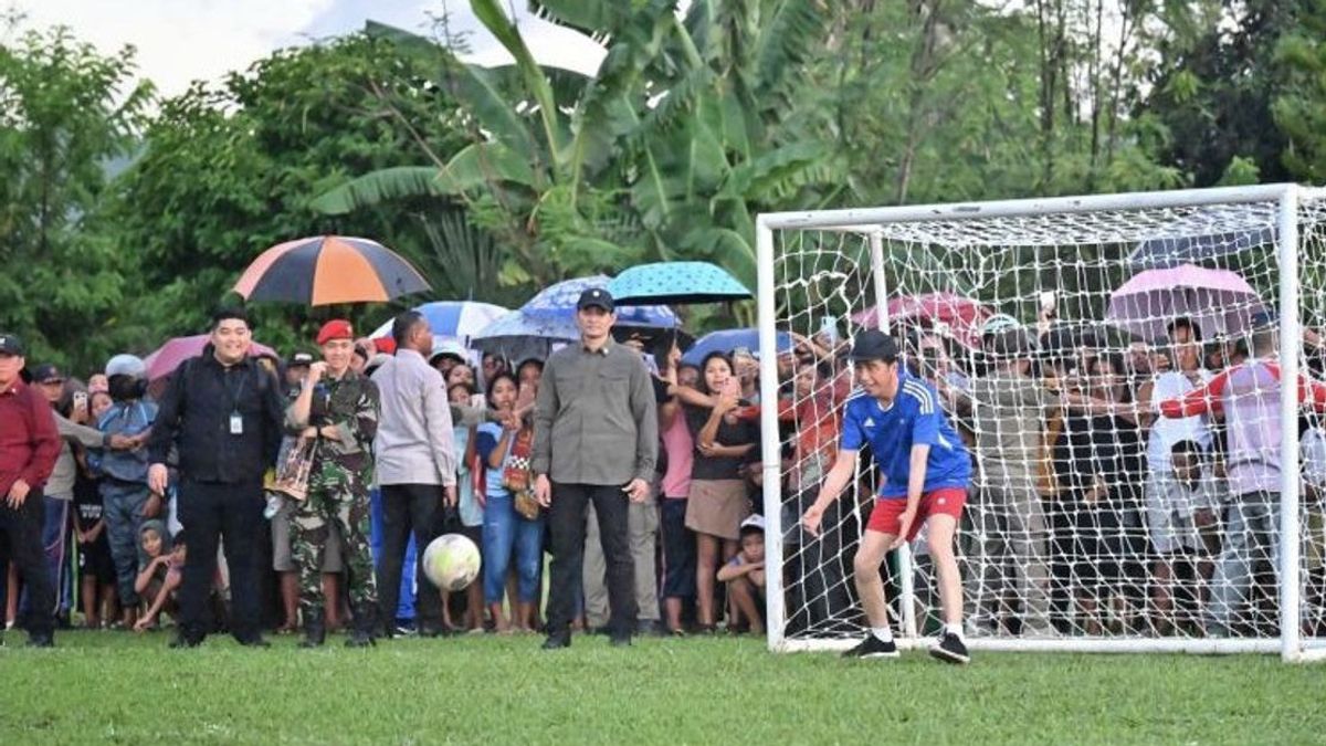 Jokowi Puji Polri Berantas Judi Online Khususnya Laga Sepak Bola