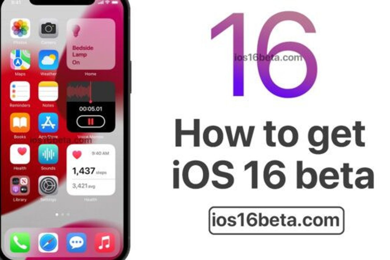 cara download ios 16 beta