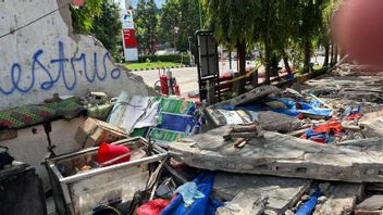 According To The Case Of Pertamina Gas Station Collapsed, 3 People Were Killed, The South Jakarta Police Involved Forensic And Construction Experts