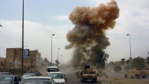 Insiden Ledakan Bom Mobil Menjelang Iduladha di Afghanistan
