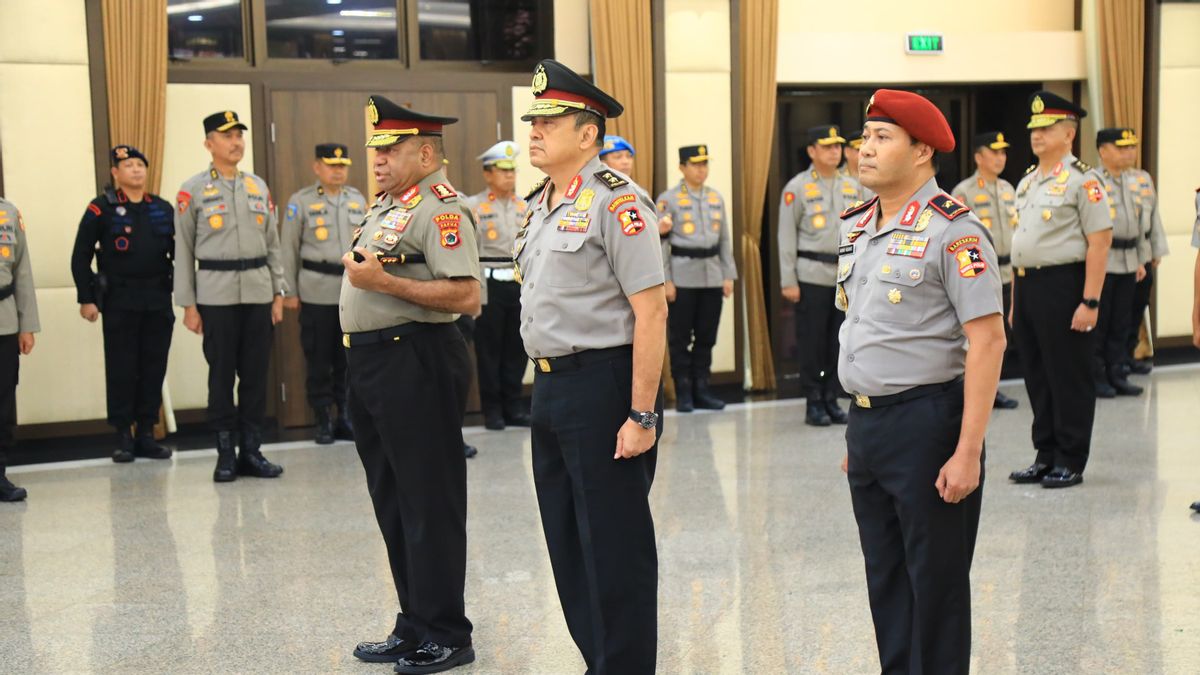 Kapolri Naikkan Pangkat Kapolda Papua Jadi Komjen, Ini Prestasinya