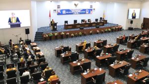 DPRD Kaltara titre plénier du 12e anniversaire de Kaltara