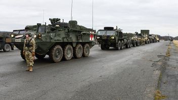移居斯洛伐克，美国军队和车辆举行北约联合军事演习 