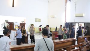 Polisi Tinjau Gereja di Johar Baru Pastikan Keamanan Perayaan Natal