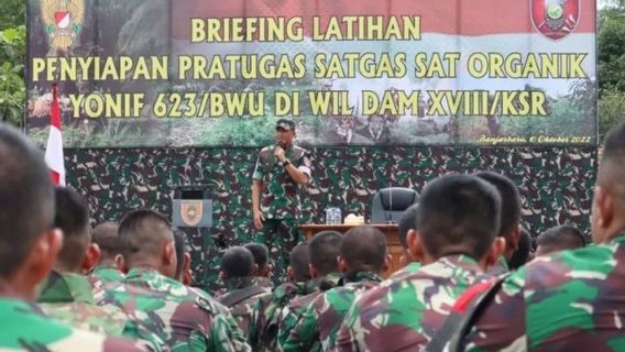 450 Prajurit Yonif 623 Pertebal Keamanan di Papua Barat