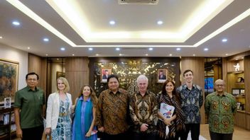 Coordinating Minister Airlangga Receives The Global Fund's Visit, Discusses Opportunities To Increase Cooperation