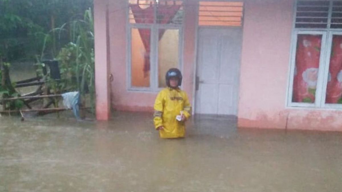 2 Hari Diguyur Hujan Deras, Puluhan Rumah Warga di Pulau Simeulue Aceh Terendam Banjir