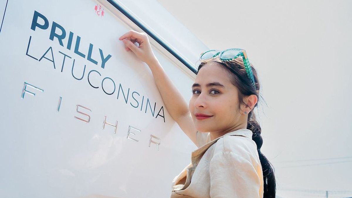 Prilly Latuconsina achète un yacht pour le mancing et le libération, intitulé 7 portrait de cadeaux de boxe pour elle-même