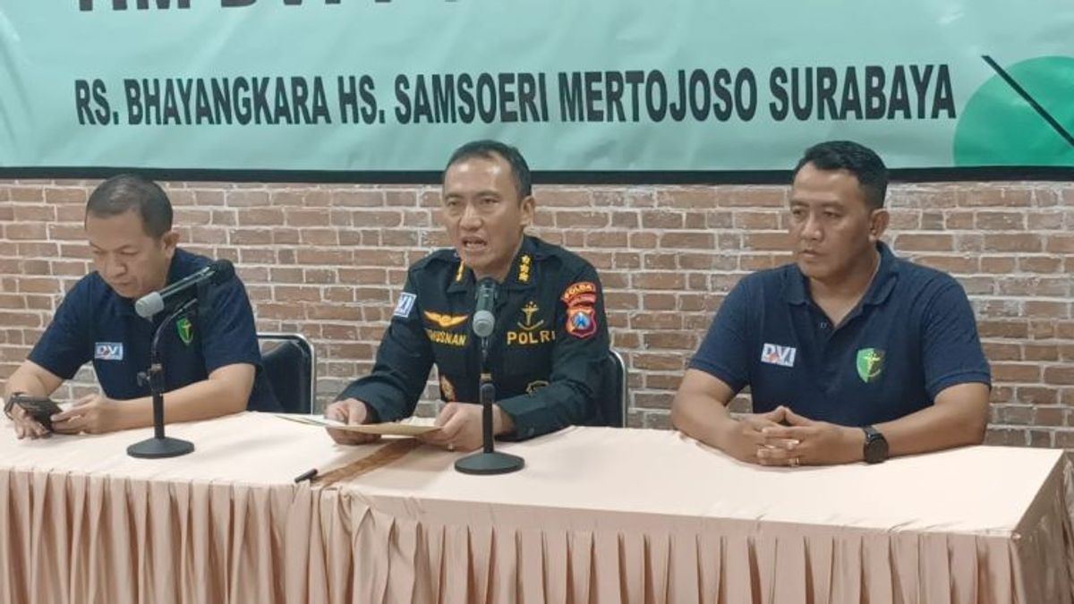 East Java Police DVI Team Completes Identification Of Ambruk Building Victims Of Al Khoziny Islamic Boarding School