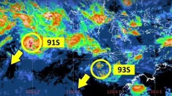 Les germes de la tempête tropicale 93S sont observés dans l'est de l'Indonesian, le gouvernement est invité à ne pas ignorer l'alerte BMKG