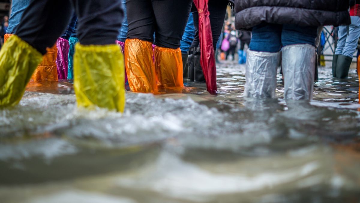 Rain Since Early Childhood, 18 RTs In Jakarta Flood Up To 1.2 Meters