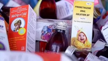 DEG汚染咳シロップは、インドで9人の子供の死を引き起こした疑いがあります