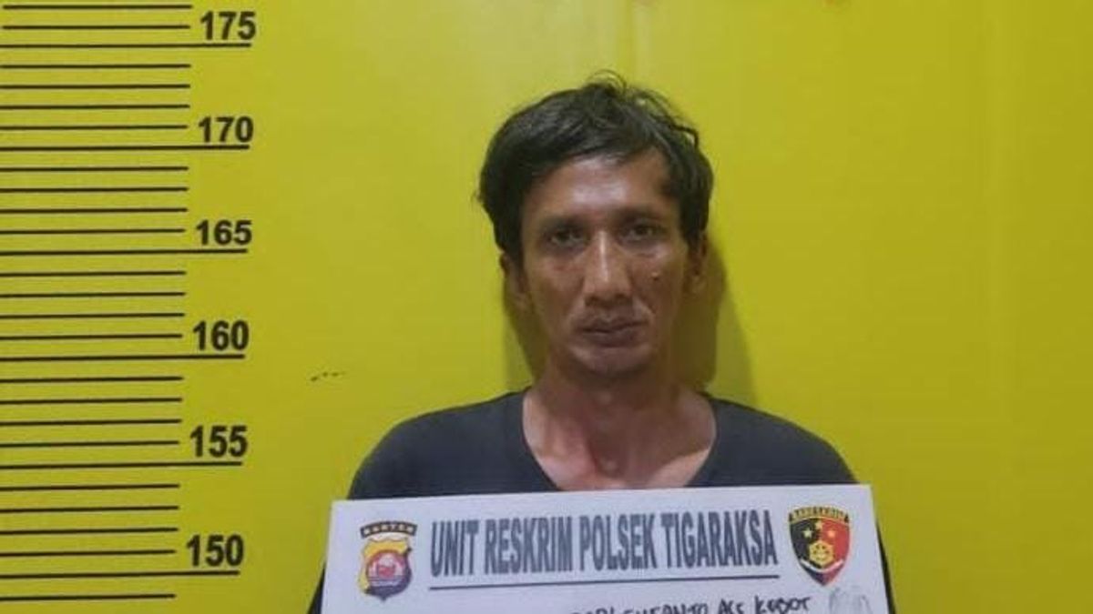 Save Sabu, A Man At The Tangerang Kemis Market Arrested By The Police