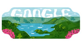 谷歌木偶今日:纪念多巴湖成为联合国教科文组织全球地质公园