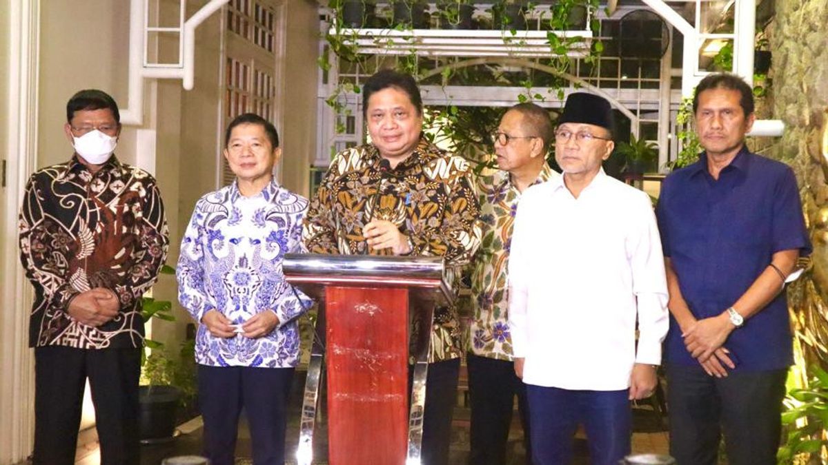 Golkar Sudah Panas Hadapi Pilpres 2024, PAN-PPP Masih Godok Nama Capres untuk Kumpul KIB November 2022