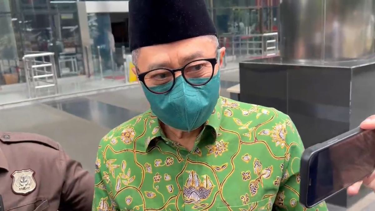 仍然需要一些证人的信息,所以KPK今天不容忍Muhamad Haniv的原因