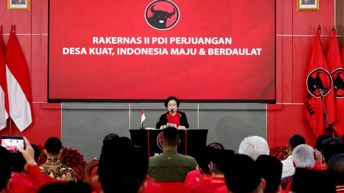 Affirms Indonesia's Presidential Government System, Megawati Threatens To Fire Cadres Talking Coalition