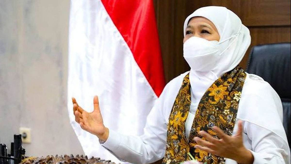 Gubernur Khofifah Klaim Jatim Jadi Provinsi dengan PPKM Level 1 Pertama di Jawa