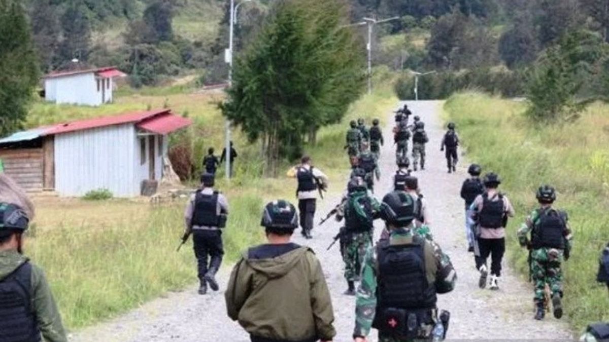 Nemangkawi Task Force Captures Kkb Group Terinus Enumbi Shooter Letda Blegur In Puncak Jaya 