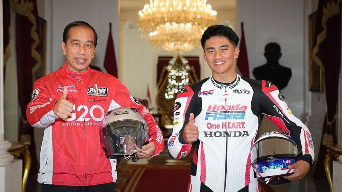 After Meeting President Jokowi, Mario Aji Kian Is Motivated To Make Indonesia Proud At The Mandalika Circuit