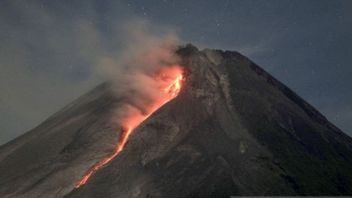 Highlighted By The Community, BPPTKG Explains The Meaning Of The Fire Is Silent In The Lava Merapi Dome On March 13