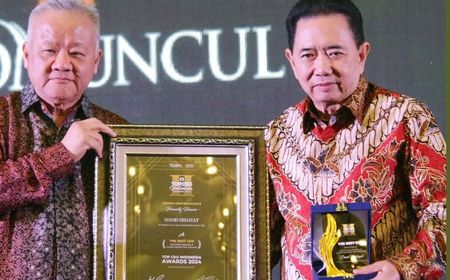 Dirut Sido Muncul David Hidayat Dapat Penghargaan The Best CEO